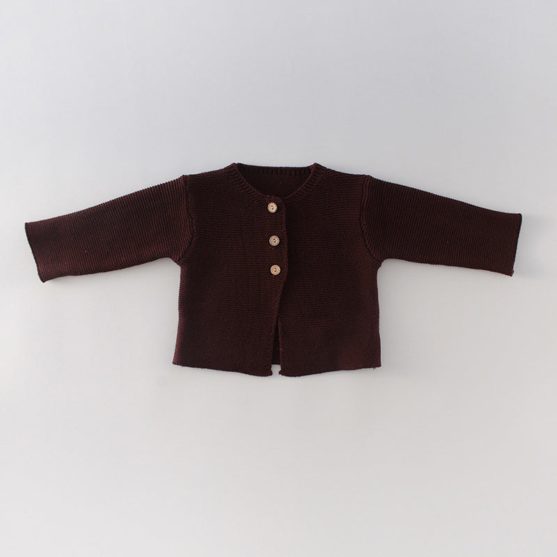 Wren Cardigan - Maroon - Ardito