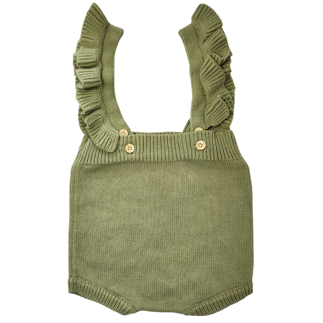 Rayne Romper - Green